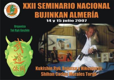 Seminario en Almería con Carlos Morales - Julio